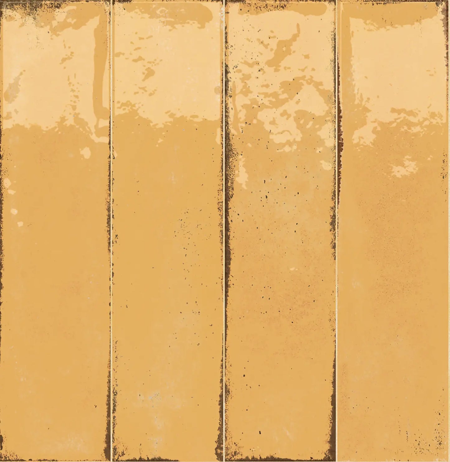 Vetra Senape glossy Italian wall tile panel